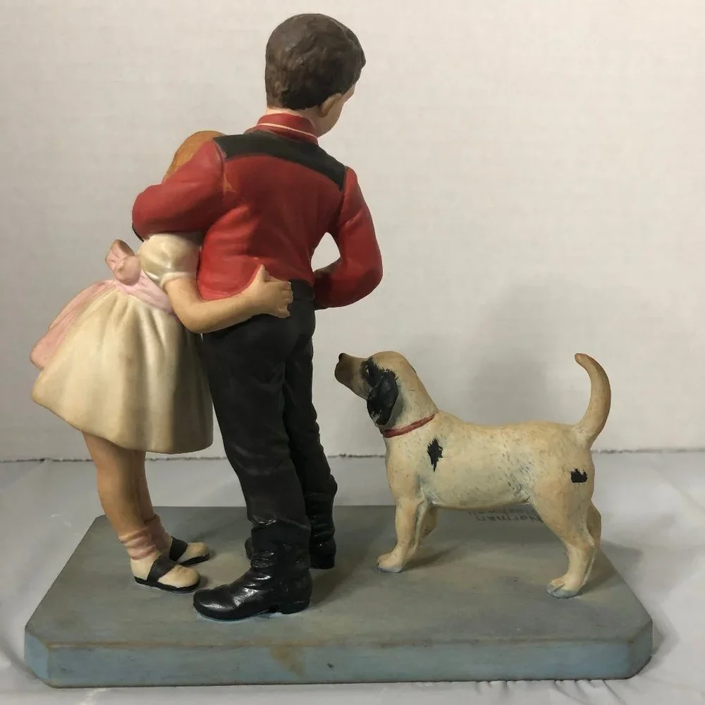 Norman Rockwell Courageous Hero Figurine